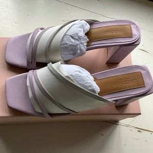 New in Box Jagger The Label Resort heel in lilac EU 40 = US Size 9